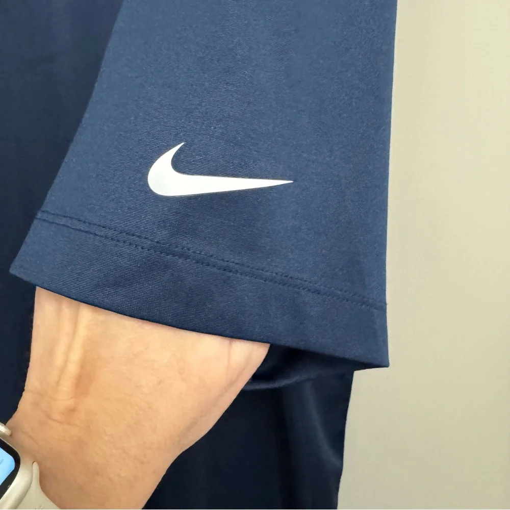 Nike Dri-Fit NFL On-Field Apparel Dallas Cowboy Polo Navy Blue ALTERED‎ to XL